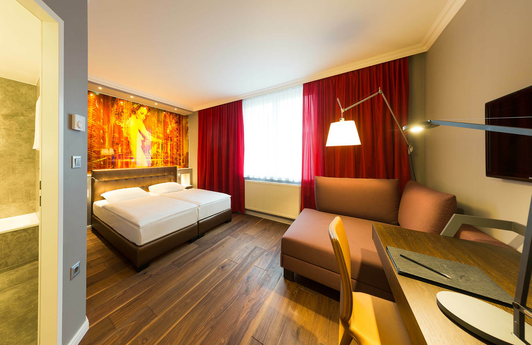 Der Wilhelmshof Hotel Bécs Szoba fotó
